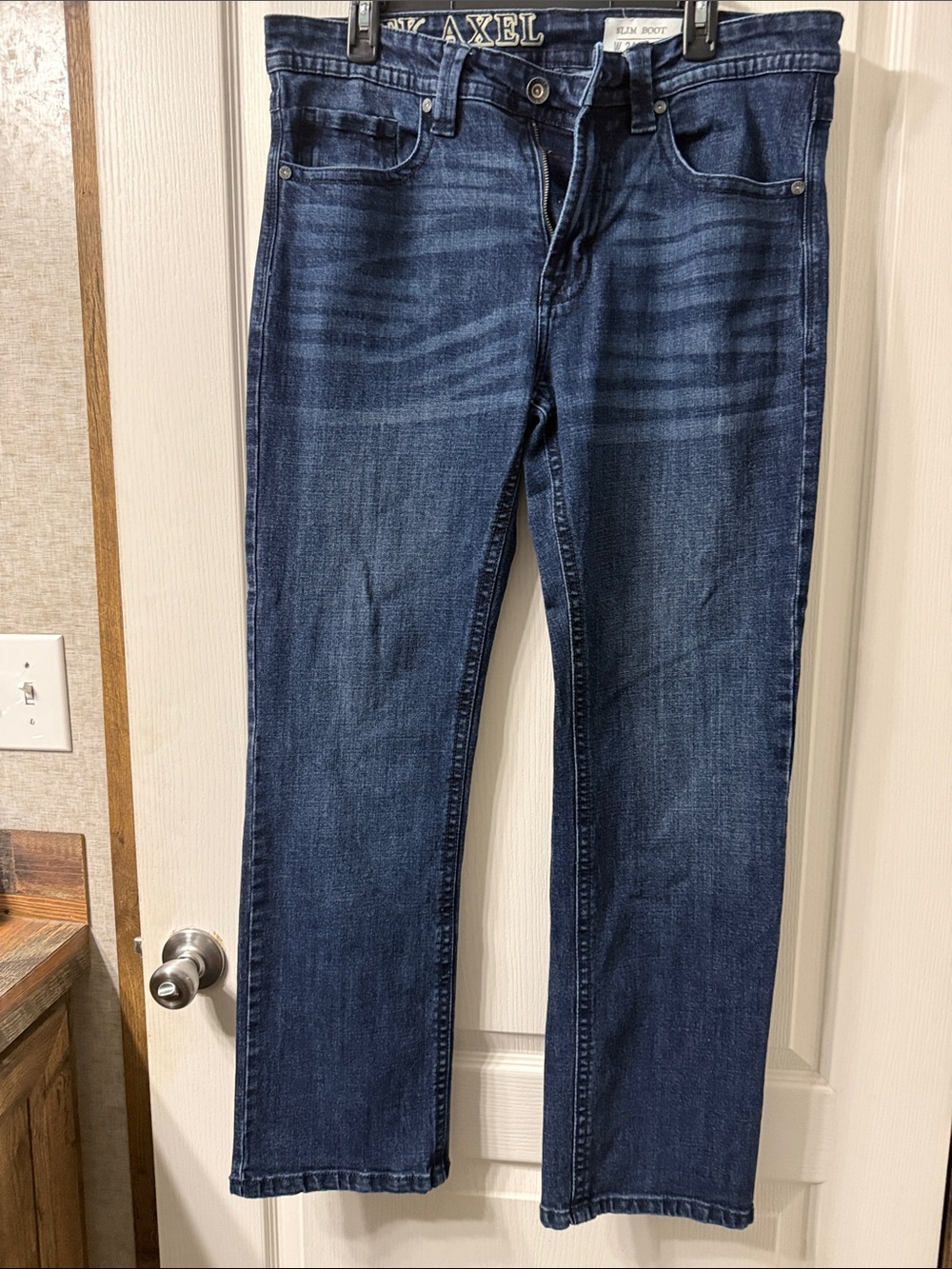 Slim Straight Dark Blue Men’s Jeans